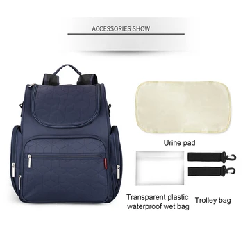 

Mommy Diaper Bags Mother Large Capacity Travel Nappy Backpacks With Changing Mat Convenient Baby Nursing Bags