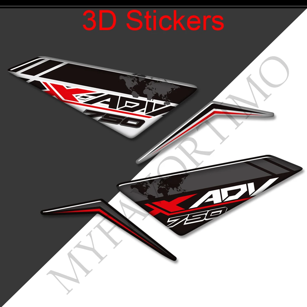 

For HONDA XADV X-ADV X ADV 750 150 Stickers Decals Tank Pad Fuel Protector Fairing Emblem Logo