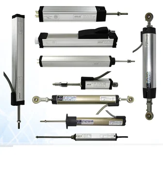 

KTR-100mm spring self-reset rebound linear displacement sensor injection molding machine electronic ruler high precision