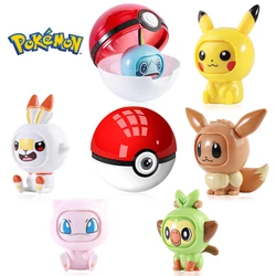 Figurines Pokemon, 6 pièces, Pikachu, Collection Charmander, modèles de jouets 