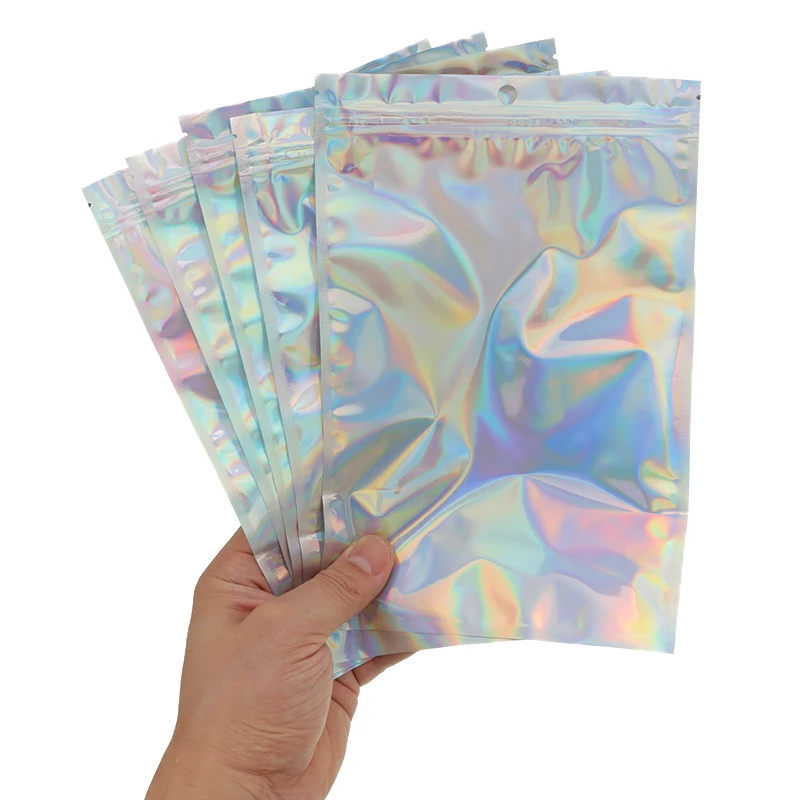 100 шт./лот пакеты для конвертов из алюминиевой фольги с блестящим тепловым