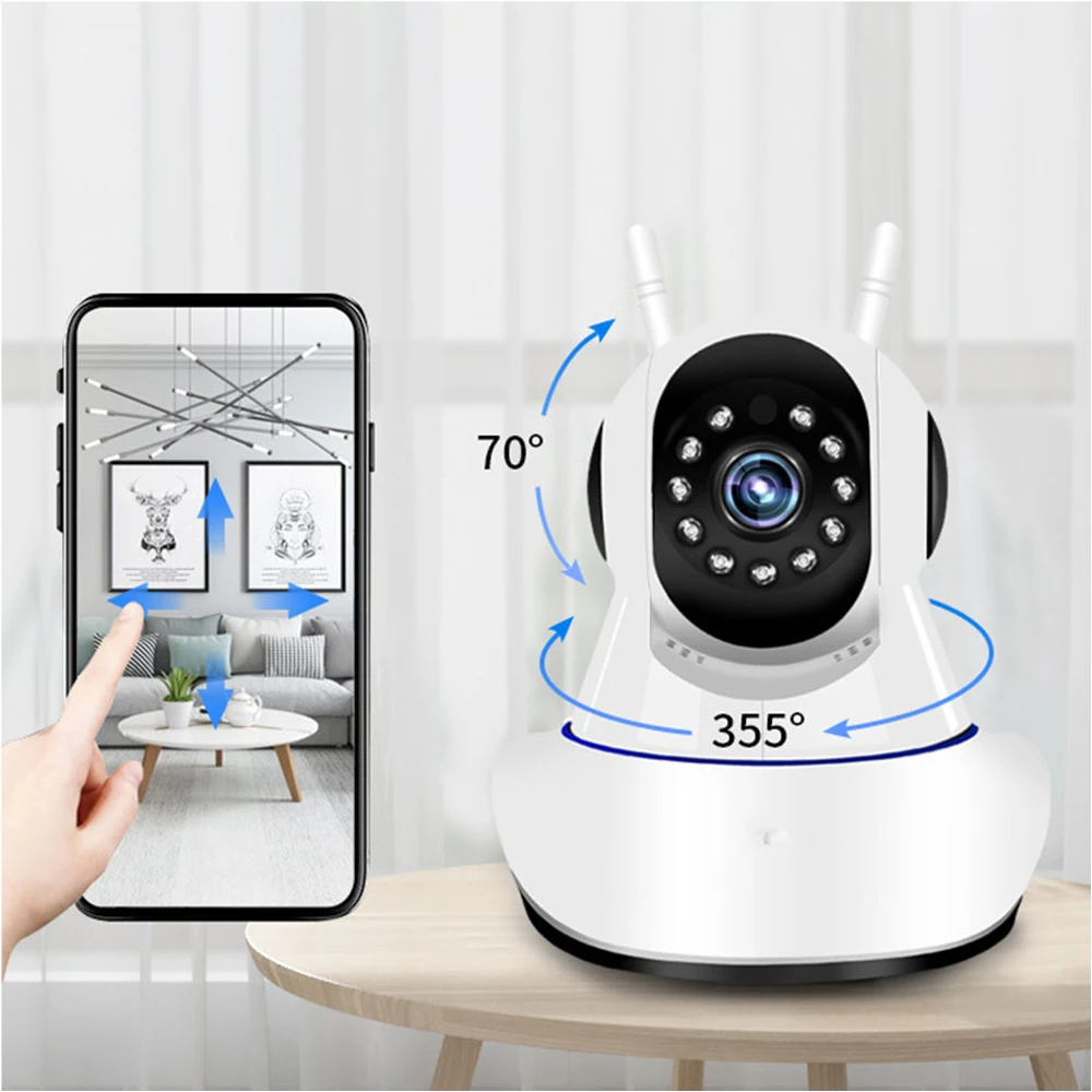 

Xiaovv Q8 HD 1080P 360 Degree Panoramic IP Camera Infrared Night Vision AI Motion Detection Security Camera from Xiaomi Youpin