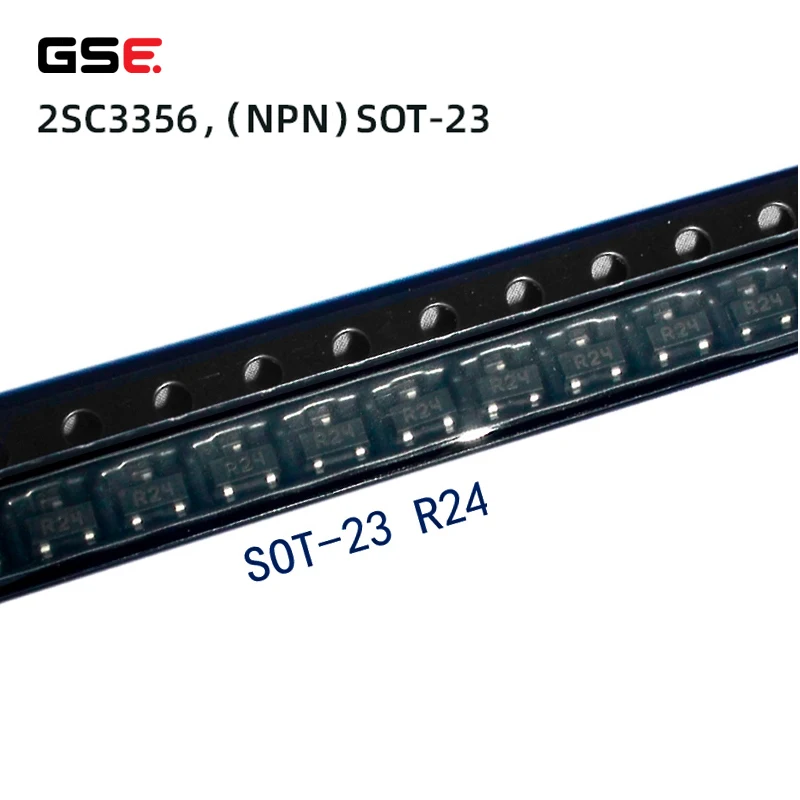 C3356 R24 SOT-23 SMD HF Низкошумный транзистор FT5G Высокочастотный новинка 100 шт./лот |