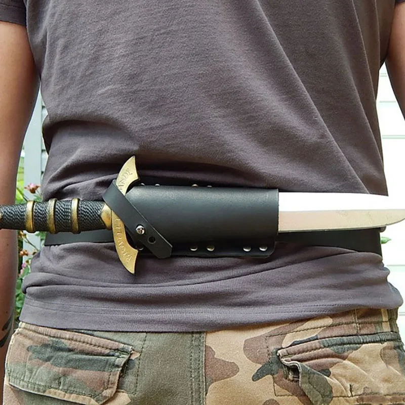 Steampunk Larp Ninja Assassin Dagger Scabbard Belt Medieval  display picture 3