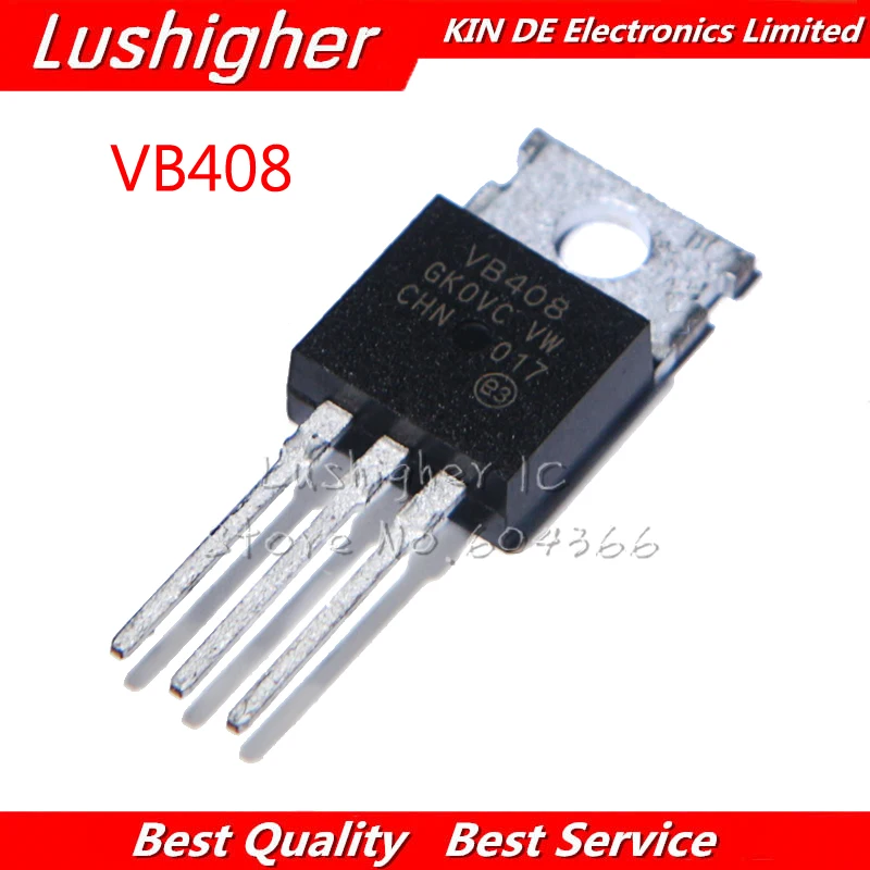1 шт. VB408 TO-220 VB408B TO220 | Электронные компоненты и принадлежности