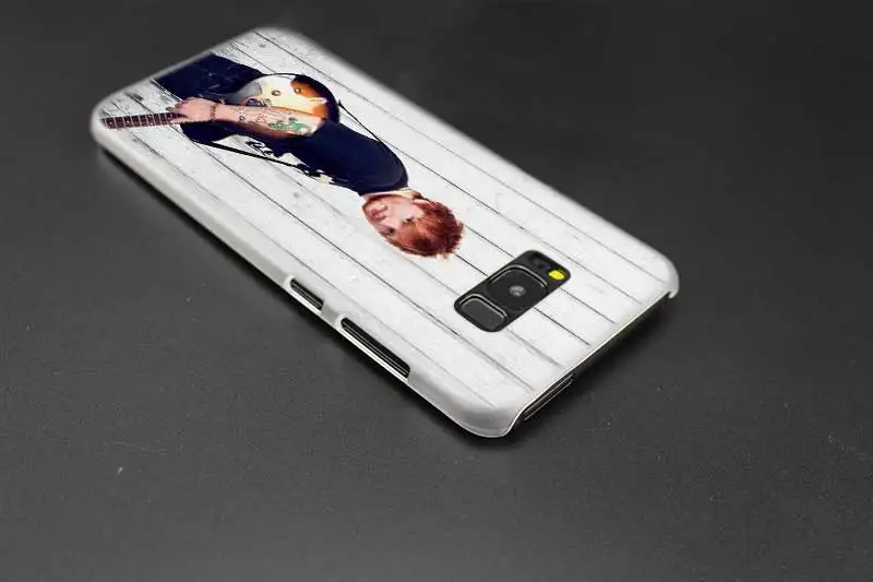 Прозрачный чехол Sheli Ed Sheeran Note 10 9 pro для samsung Galaxy S4 S5 S6 S7 S8 S9 Plus Edge Mini s10 lite
