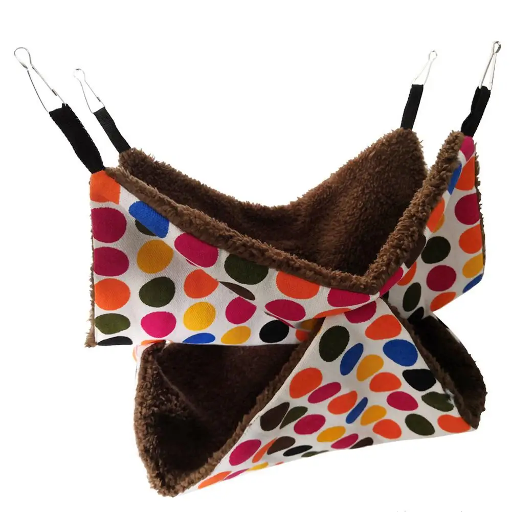 Гамак для хомяка, для хорька зайца, животные, маленький хлопковый домик для сна, подвесной гамак для домашних животных, удобная кровать для домашних животных, полка для кровати