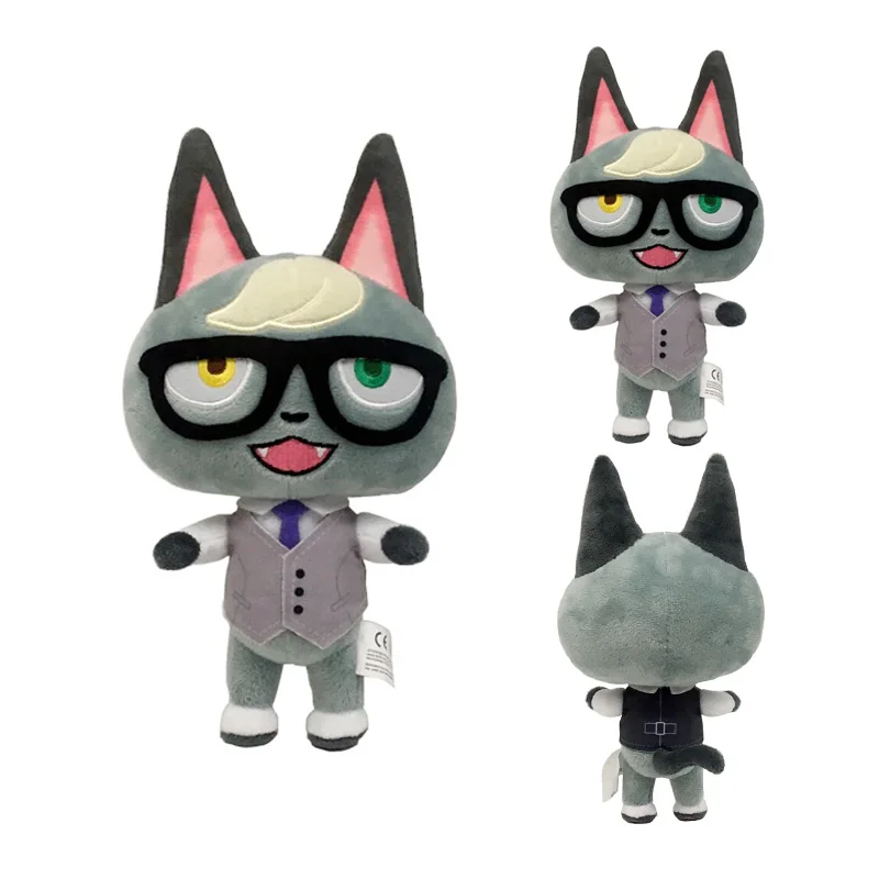New 20/28cm cartoon Animal Crossing plush toy Cute Raymond Stitches Tom Nook Judy KK animals bear dog cat stuffed Toys gifts