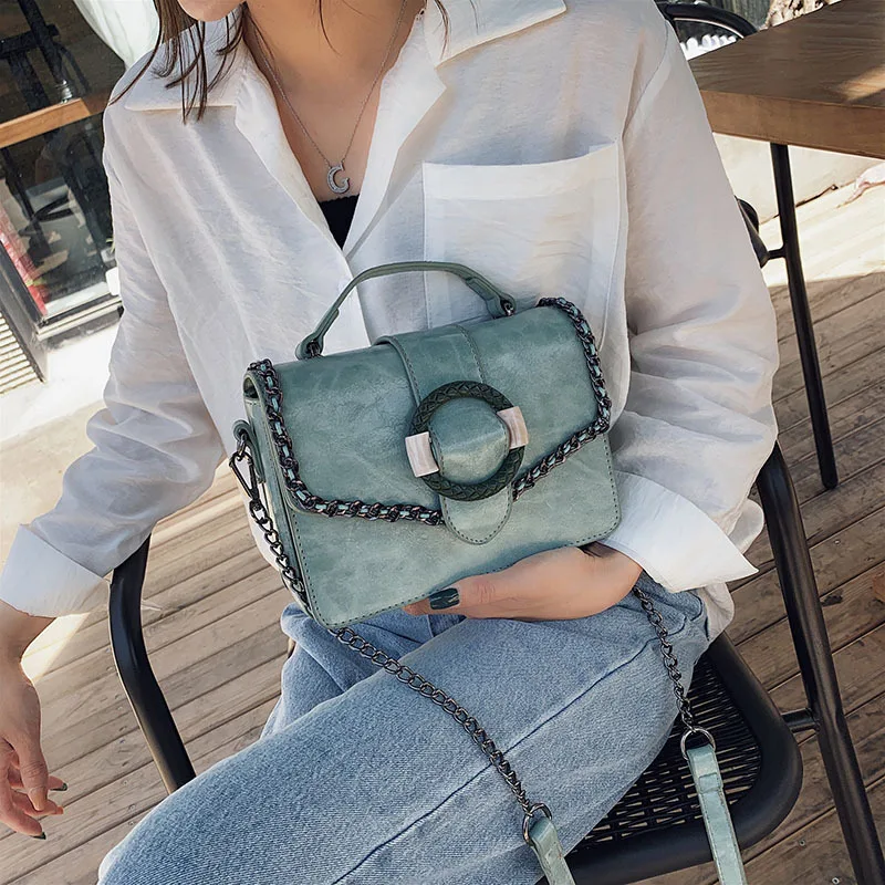 

High Grade Sense Bag WOMEN'S Bag 2019 New Style Fashion Korean-style Western Style GIRL'S INS Versatile Chain Crossbody Bag