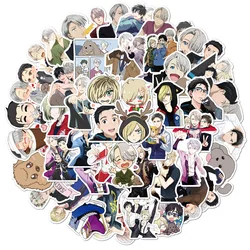 10/50/100 Pcs/Set Anime Autocollants YURI!!! Autocollant Graffiti sur glace, pour moto, bagage, ordinateur portable, vélo, Pegatinas, Skateboard 