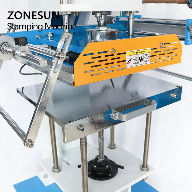 Автоматическая машина для тиснения логотипа ZONESUN 300*400 мм косметики визиток
