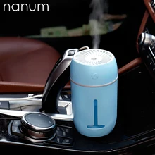 Арома эфирные масла диффузор T1 чашка увлажнитель 280 мл очиститель воздуха светодиодный ночник USB мини-генератор тумана увлажнитель для автомобилей