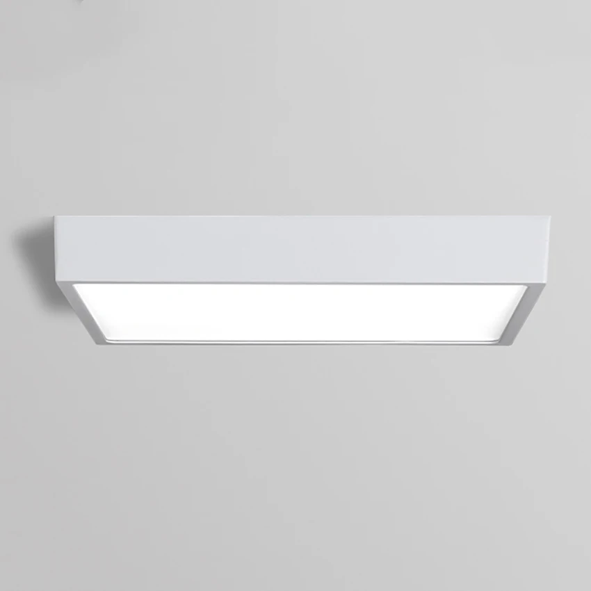 Круглый/квадратный потолочный светильник для помещений Современный Простой ультра-тонкий светодиодный потолочный освещение прихожей Прихожая потолочный светильник для балкона NR169