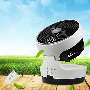 

Air circulating fanDesktop household electric fan remote control Silent turbine ventilator