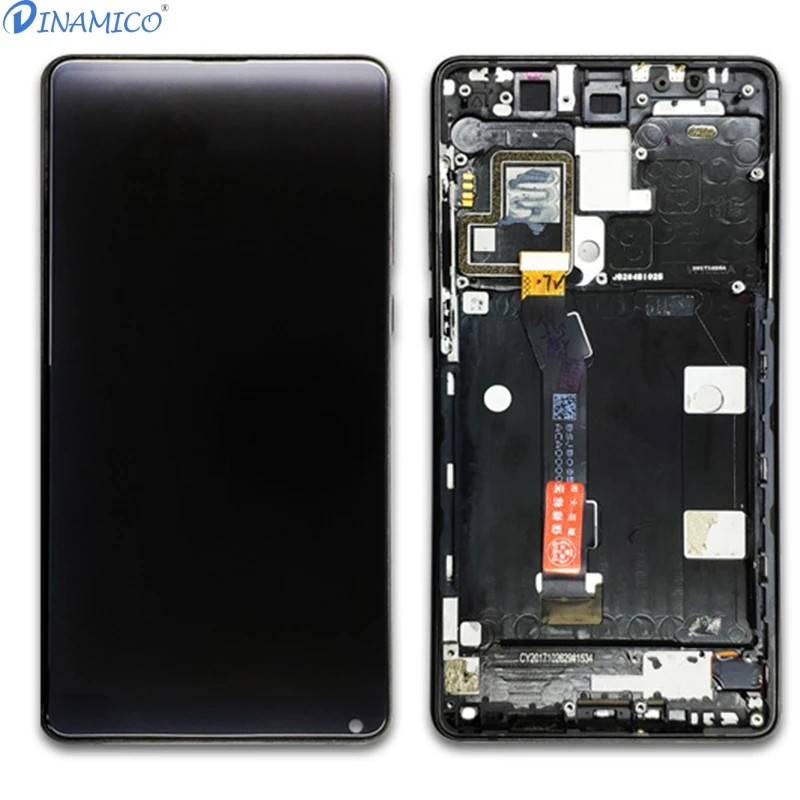 

Dinamico 5.99Inch LCD For Xiaomi Mi Mix 2 Display Touch Screen With Frame Digitizer Assembly Replacement Mi Mix2 LCD Display