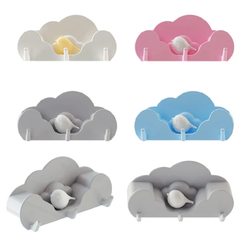 

Creative Multi-function Hook Seamless Hook Bathroom Strong Adhesive Hook Wall Mount Key Holder Hanger Seamless Strong Hooks