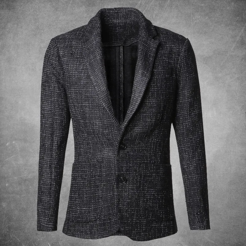 Высококачественный мужской новый деловой приталенный Блейзер пиджак для работы