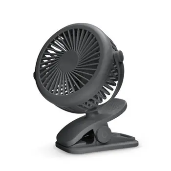 

Air Conditioner USB Charging 3Blades Cooling Fan With Clamp Adjustable Angle Mini Fans For Office Home Durable Super Mute Cooler