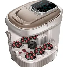 Ванна для ног с автоматическим нагревом, электрическая бытовая ванна для ног, бочка для ног, термостатический массажер для ног, глубокая бочка