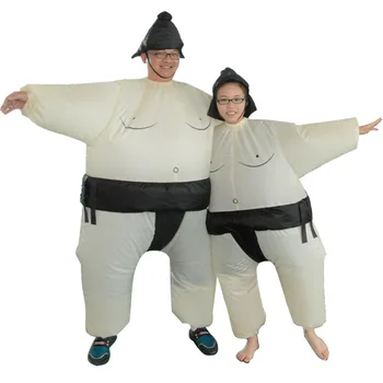 

Halloween funny performance wrestling props fat man funny inflatable doll Sumo inflatable halloween props bachelorette party