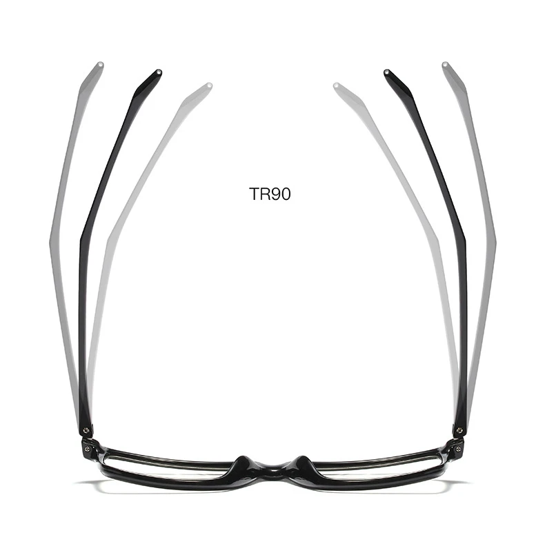 Модные мужские очки для чтения TR90, квадратная оправа, прозрачные линзы, оправа для очков для мужчин, прозрачные компьютерные очки oculos masculino