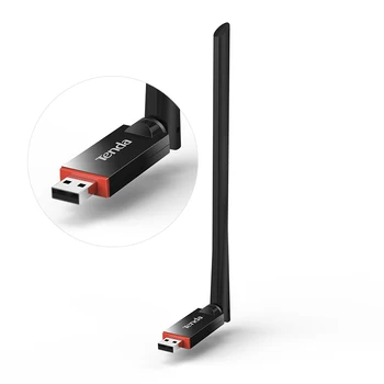 

Wireless network adapter Tenda U6 300 Mbps, USB network card, portable Wi-Fi access point, external antenna 1*6 dBi
