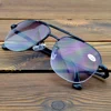 Oversized Gradient Gray Lens Anti-sunlight Indoor N Outdoor See Near N Far Progressive Multi-focus Reading Sunglasses +0.75 To+4 4
