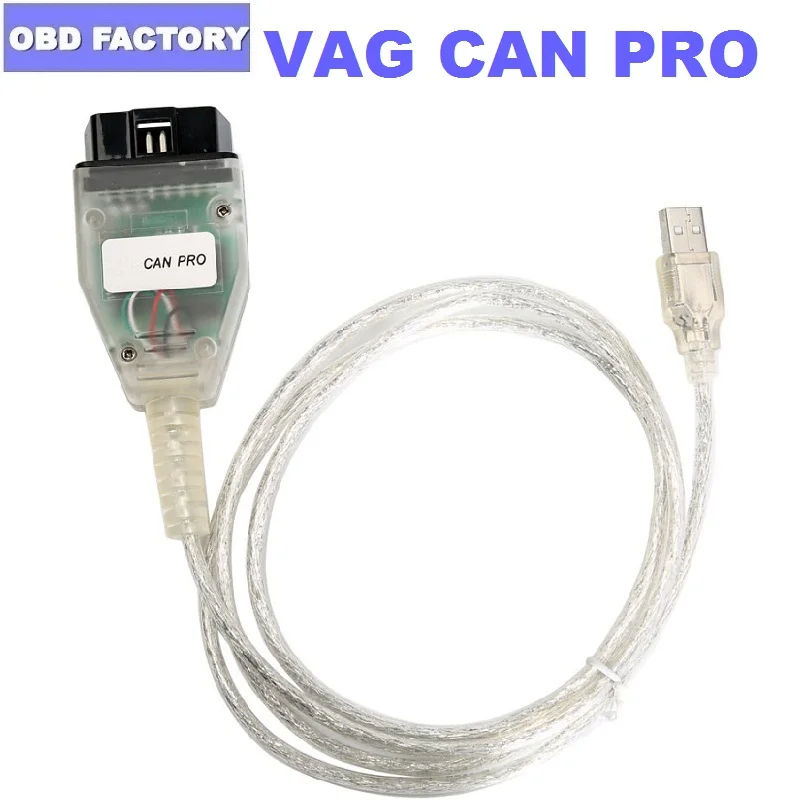 VAG CAN PRO V5.5.1 с чипом FTDI FT245RL VCP OBD2 Диагностический Интерфейс Vag Can Pro USB кабель