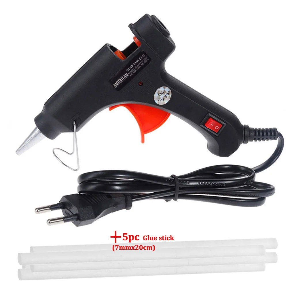 20W Professional Glue Gun Hot Melt Glue Gun Glue Tool Practical