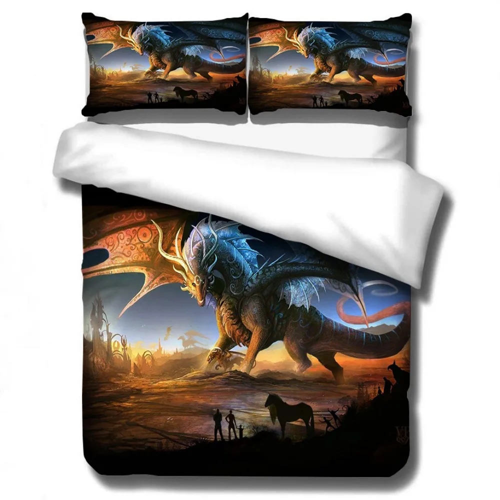 Pterodactyl Overlord мультяшный Детский Комплект постельного белья одинарный двойной
