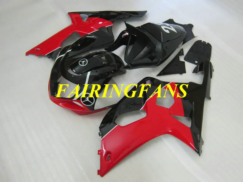 Мотоцикл обтекателя тела для GSXR600 750 K1 01 02 03 GSXR 600 GSXR750 2001 2002 2003 Обтекатели Кузов+ подарки SH01