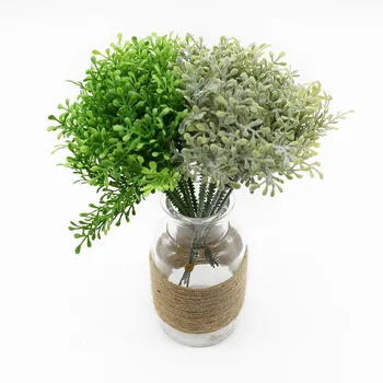 

6 Pieces Artificial plants for decoration Home decoration accessories Wedding Christmas Diy Festival Vases for decoration Bonsai