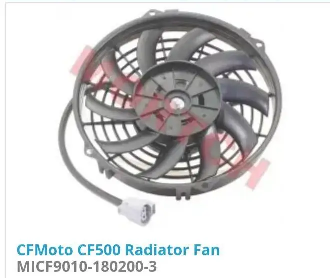 Радиатор или охлаждающий вентилятор, пригодный для CFMOTO 500, код детали 9010-180200-3000