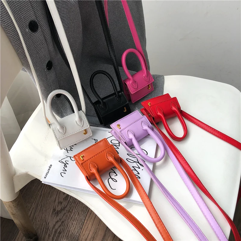 

Designer Bags Famous Brand Women shoulder Crossbody Bag 2019 Mini Square Handbag Female Hanging Decoration Bag Bolsos Jacquemus