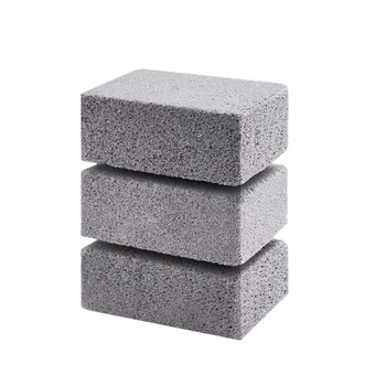 

3Pcs Grill Cleaning Brick Safely Quickly Cleaning High Temperature Resistance Non-Stick Cleaning Bricks BBQ Accessories