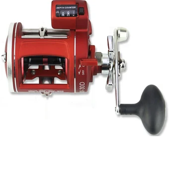 

Trolling Fishing Reel Supply Sea Right hand Drum Counter mode 3.8:1 Speed ratio