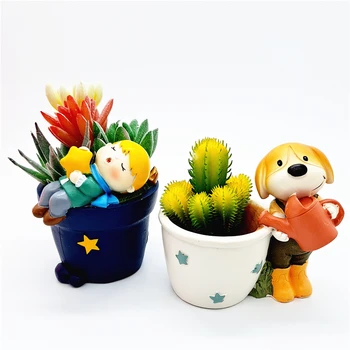 Cartoon Succulent Pot Mold 1