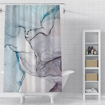 

Custom Messy beautiful Waterproof Shower Bath Curtain Printed Bathroom Decor Various Sizes#2020-06-04-13