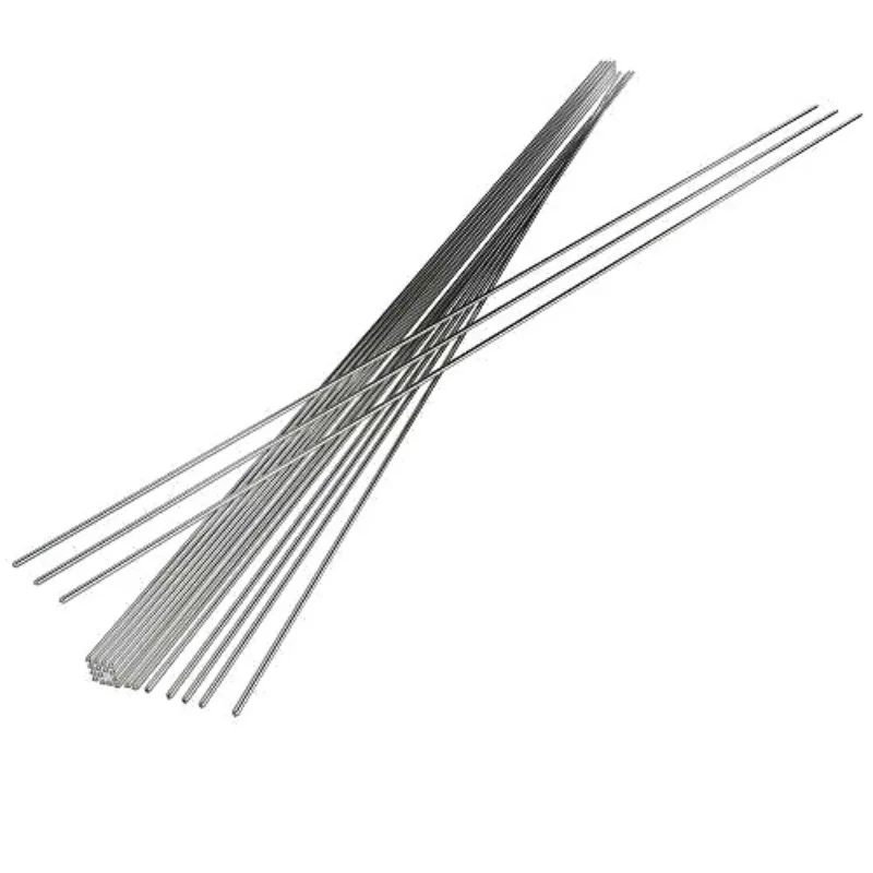 

Hot 10/20/50pcs 2mm Welding Aluminum Wire Cored Rod Flux Low Temperature Electrode Flux Core Welding Rods