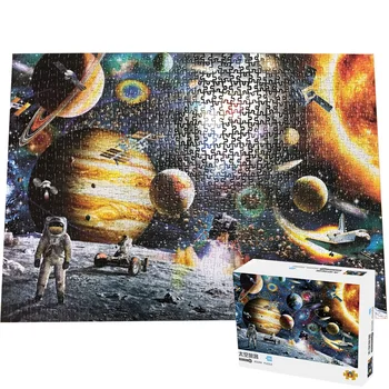 

Jigsaw Puzzle 1000 Pieces For Adults Space Journey 1000 PCS Puzle Brain Pazzle Toy for Children Puzzles
