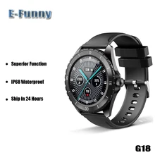 

G18 Smart Watch 2021 Full Touch Screen Bluetooth Smartwatch Blood Pressure Heart Rate Monitor Wristband For IOS Android IWO MAX