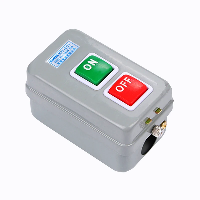 

1PCS Power Push Button Switch Self Locking ON/OFF 3P AC 380V 15A Screw terminals