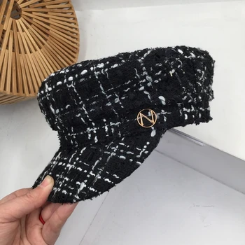 

The spring and autumn period and the new British navy cap female han edition joker fashion cap child shopping party hats