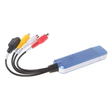 1 комплект USB конвертер аудио-видео адаптер захват граббер для Windows XP/7/8/10 Y98A