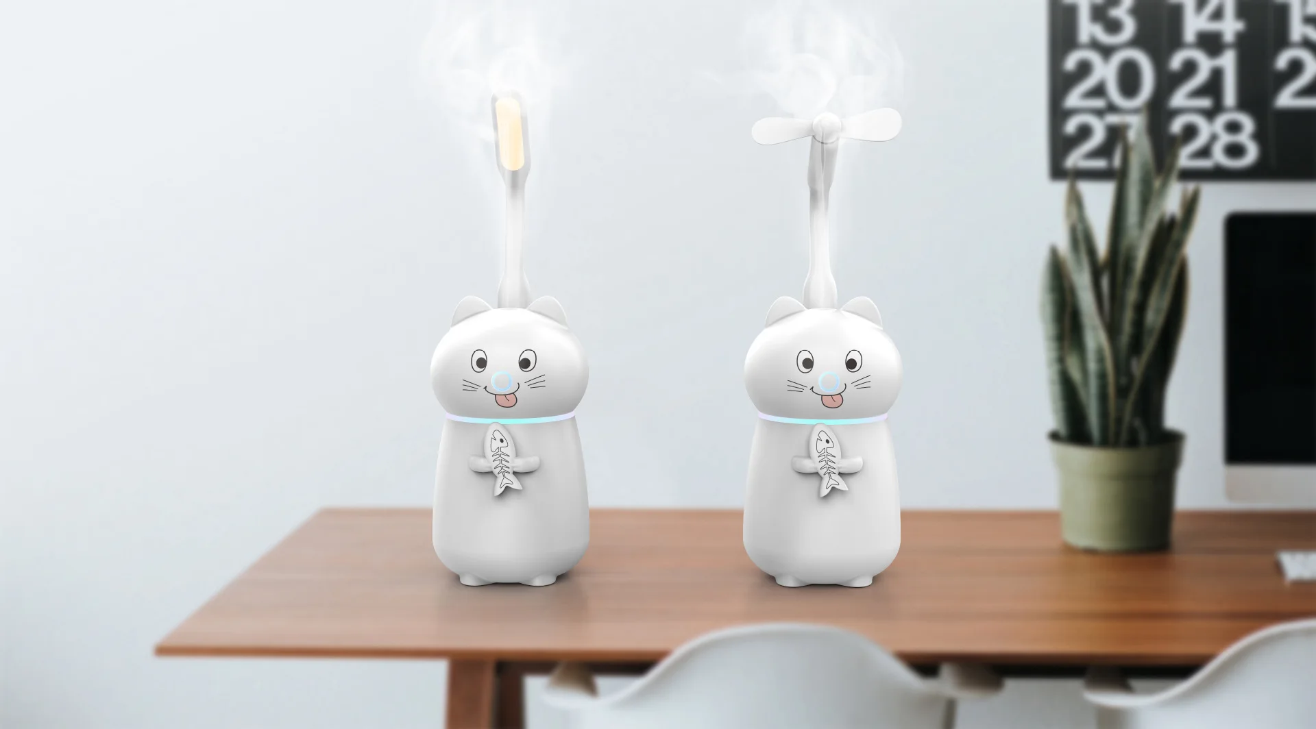 Мини USB увлажнитель, распылитель, милый очиститель воздуха, для спальни, офиса, рабочего стола, увлажнитель воздуха, диффузор, ароматерапия