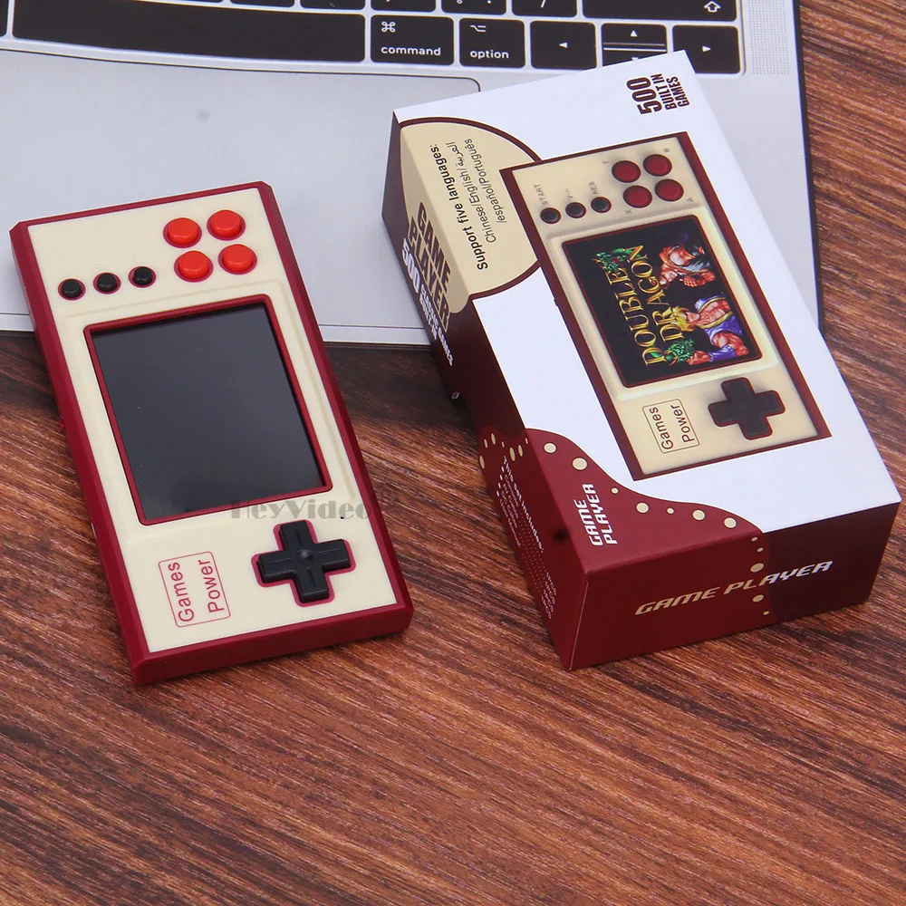Handheld Video Game Console A380 Retro Game Player 4 inch HD IPS Screen 3600+ Games Portable Console with 3D Rocker