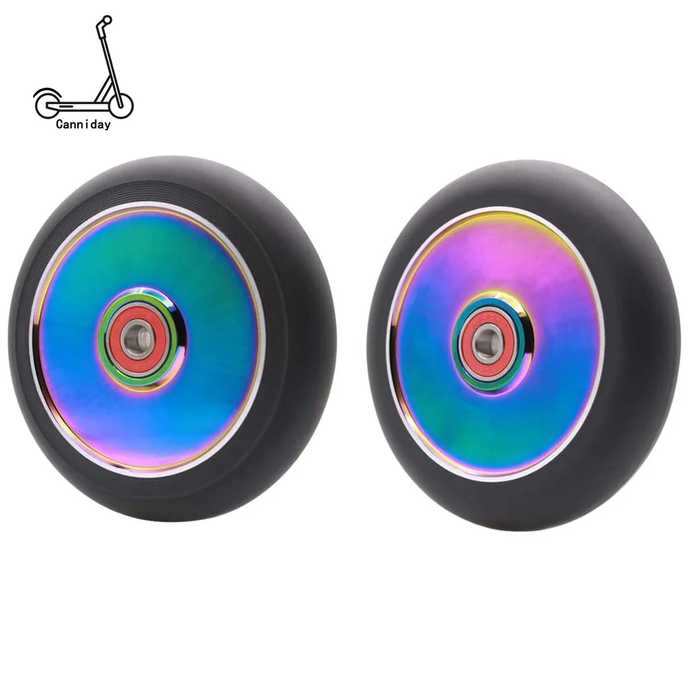 Колеса Самокат Pro из алюминиевого сплава 110/120 мм 2 шт. | Спорт и развлечения