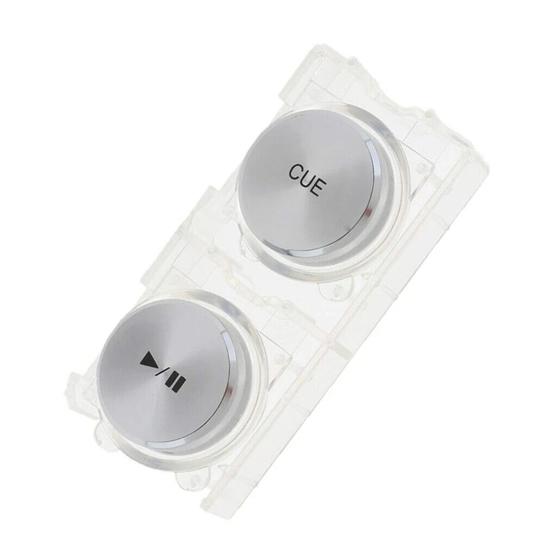 1Pair Portable Spare Easy Install Mini Knob Bank Track Switch Durable Play Pause Replacement Cue Bu