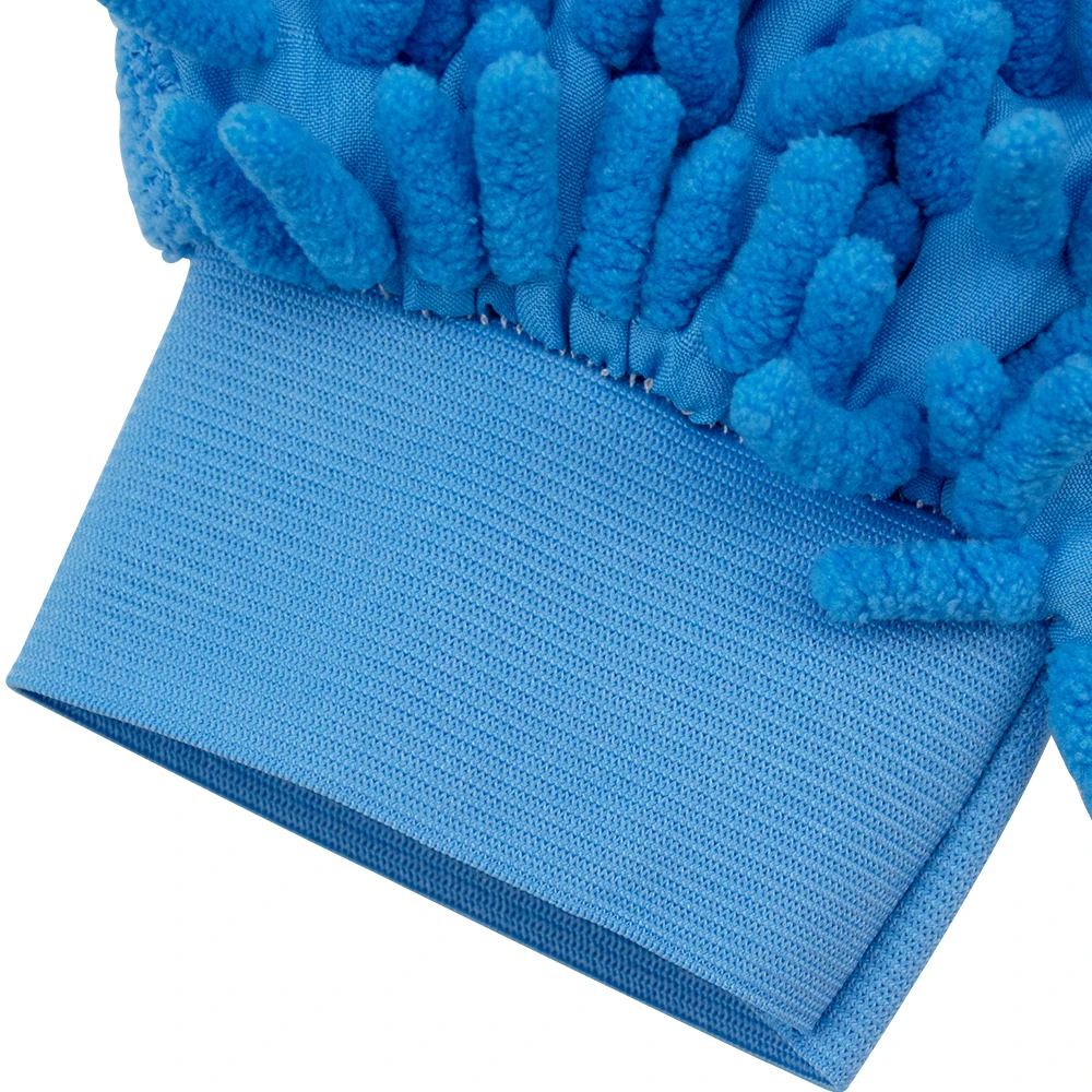 Random Color Mirofiber Car Washing Gloves Automobile Detailing Care Wash Wipes Glove Auto Polishing Cleaning Mitt Accessories