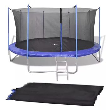 

VidaXL Safety Net Outdoor Replacement Trampoline Bounce Safety Net For Round Fitness Equipment General Round Frame Trampoline
